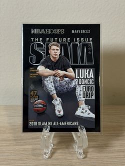 2020-21 NBA Hoops Luka Doncic SLAM No. 5 (Near Mint)