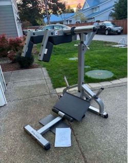 Gym Squat Calf Machine