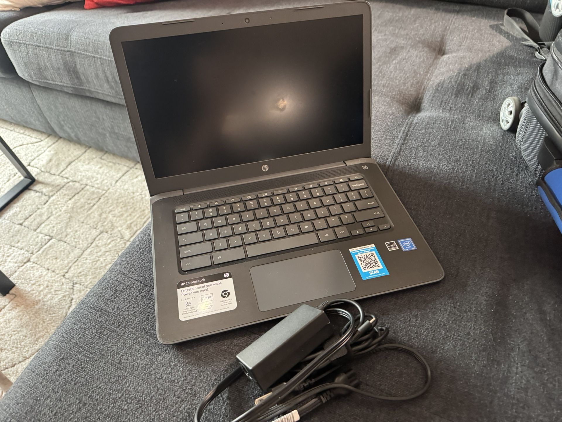 HP Chromebook 7265NGW 11.6" - Celeron N3060 1.6GHz - 4GB RAM 12GB SSD- Chrome OS