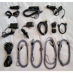 USB-A to Micro USB Cable 6ft & 3ft Charging Cables, Set Of 13