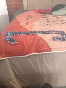 Blue Paisley Bandana