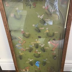Poosh M Up Big 5 Pinball Game 