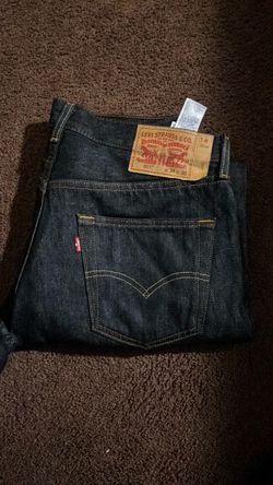 Levi's 501 Jeans W34 L30 Black Denim