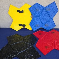 Moldes para concreto (set de 4) – $65 🔥