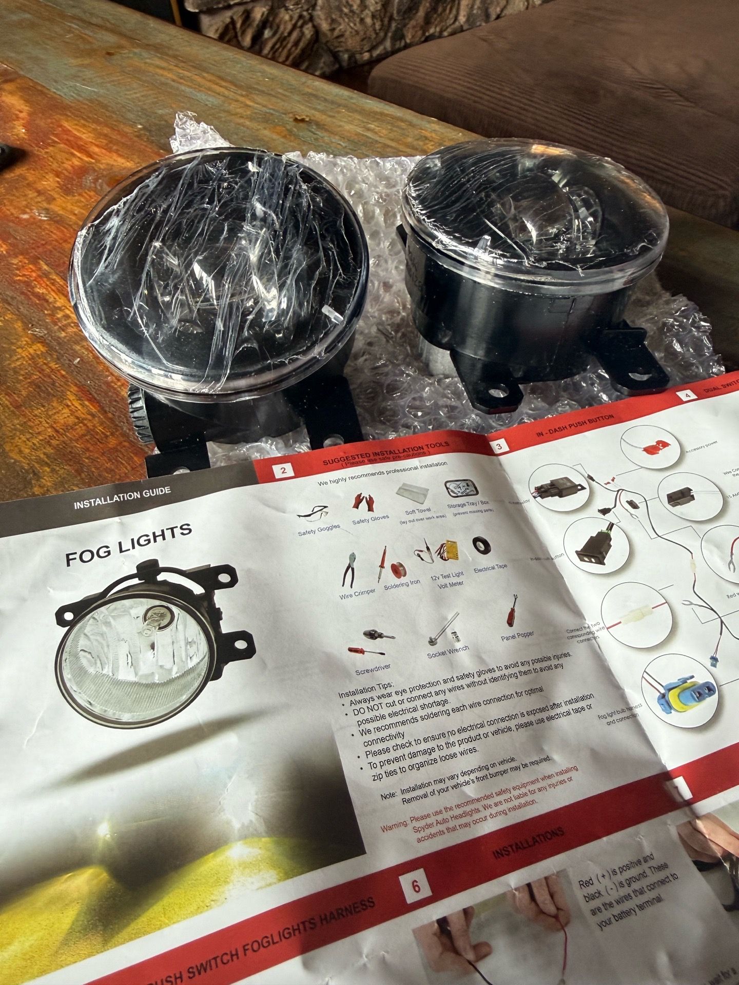 Spyder Fog Lights, pair