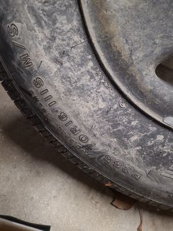 New Firestone Tire And Rim 265/70R16