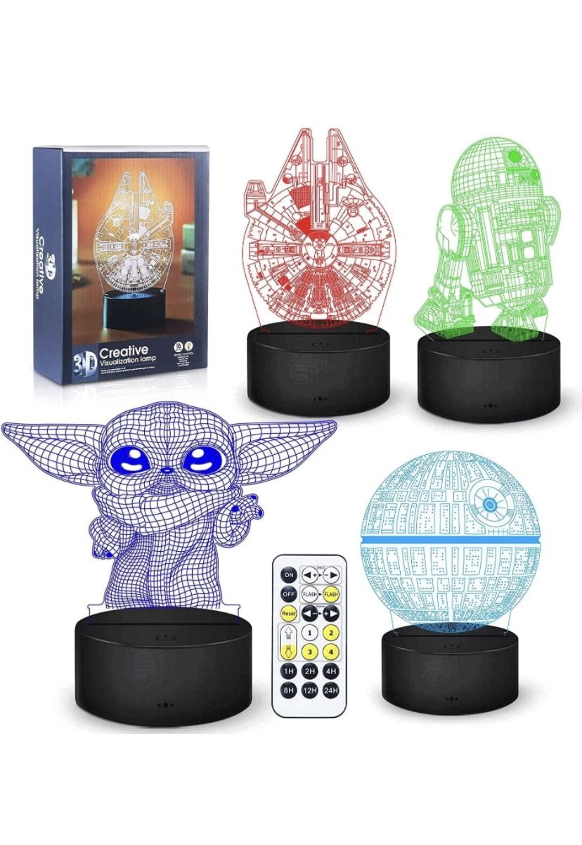3D Illusion Night Light