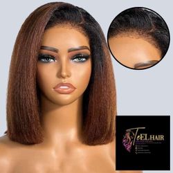 Kinky Straight Wig 1b/33