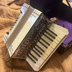 Vintage Antique Accordion - Great Condition
