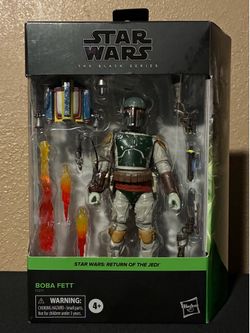 Star Wars, The Black Series, Return of the Jedi, Boba Fett, 6” Fig.