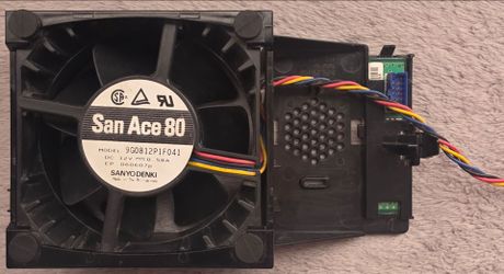 Dell OptiPlex Front Case Cooling Fan Assembly – San Ace 80 9G0812P1F041