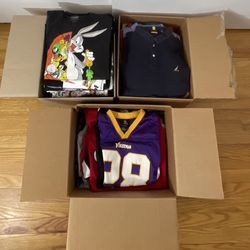 Wholesale Name Brand Clothing Lot Of 63 Reseller Consignment Polos Jerseys Shirt