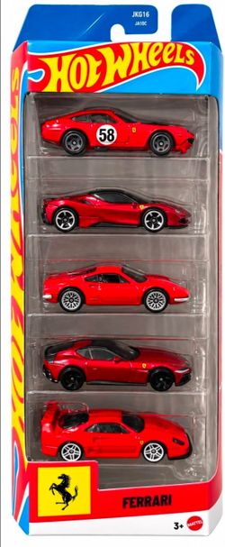 Hot Wheels Ferrari 5-Pack Die-Cast Cars