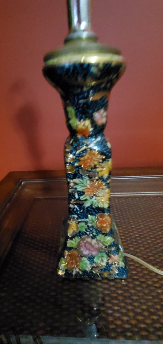 Chinese Cloisonne Lamp