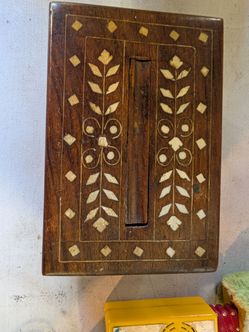 Vintage wood box