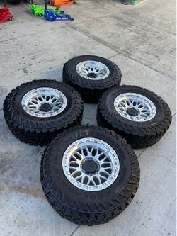 New  wheels 17x9 6 lugs for any For F 150 used tires 295/70r18 Yokohama 70% life