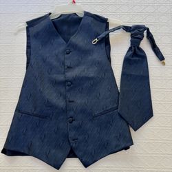 Navy Blue Vest Men’s Size Small/Medium