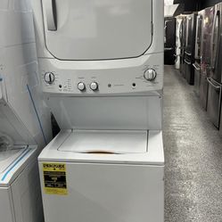GE 27” Stackable Washer Dryer Electric Space Maker