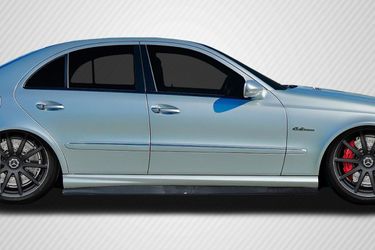 Blemished 2003-2009 Mercedes E55 E63 W211 Carbon Creations L Sport Side Skirts Splitters - 2 Piece (S)