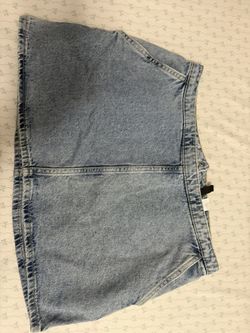 Super cute jean skirt