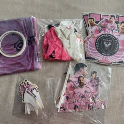 Messi Birthday Party Supplies, Includes a 4 x 2.5-foot backdrop