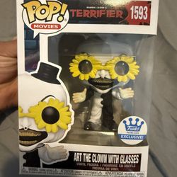 Art The Clown With Glasses Funko Pop 1593