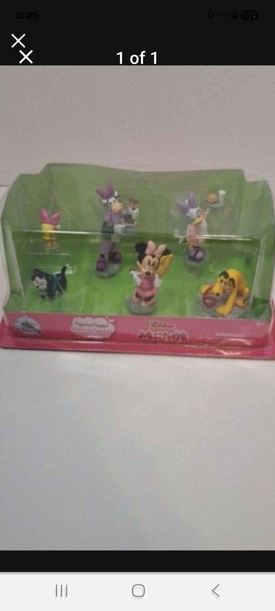 Minnie Mouse 6 Pc Playset-Disney Junior