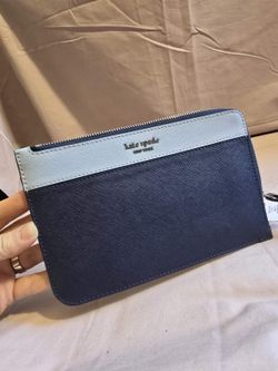 Kate Spade New York colorblock zip-pouch