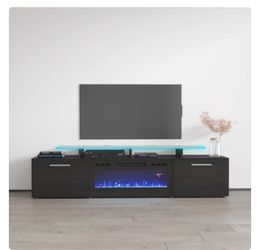 Fire place tv stand
