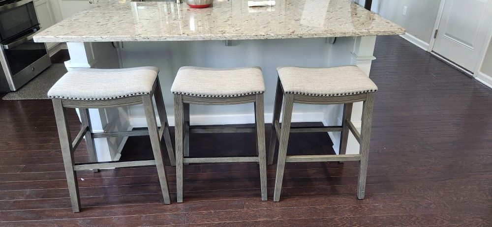 Island Stools Grey