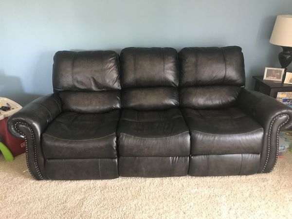 Leather Dual Reclining Sofa For In San Go Ca Offerup