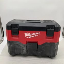 Milwaukee Vacuum 0880-20 18V Cordless Lithium-Ion 2 Gallon Wet/Dry Vacuum (Bare Tool)