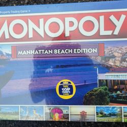 Monopoly Manhattan Beach Edition NEW & SEALED