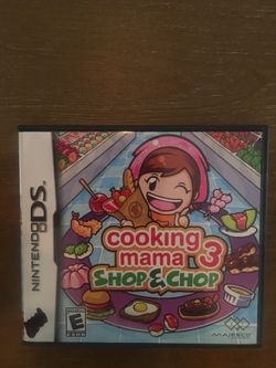 Nintendo ds cooking mama 3 shop and chop