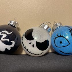 Nightmare Before Christmas Ornament Set 