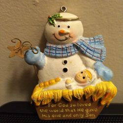Snowman Ornament 