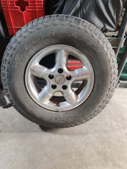 Single Wildcat All Terrain 235/75r15