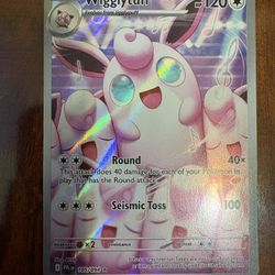 Pokemon Wigglytuff 105/094 Phantasmal Flames Illustration Art Rare Holo NM/M