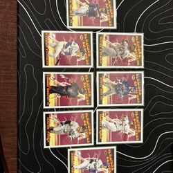 2025 Topps Update Bleacher Reachers Insert Lot – Ohtani, Judge, Griffey, Pujols – 8 Cards