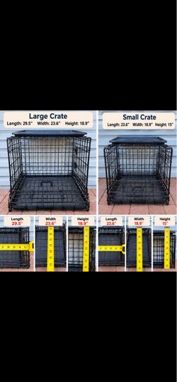 Dog cages - small & big - $60 BOTH