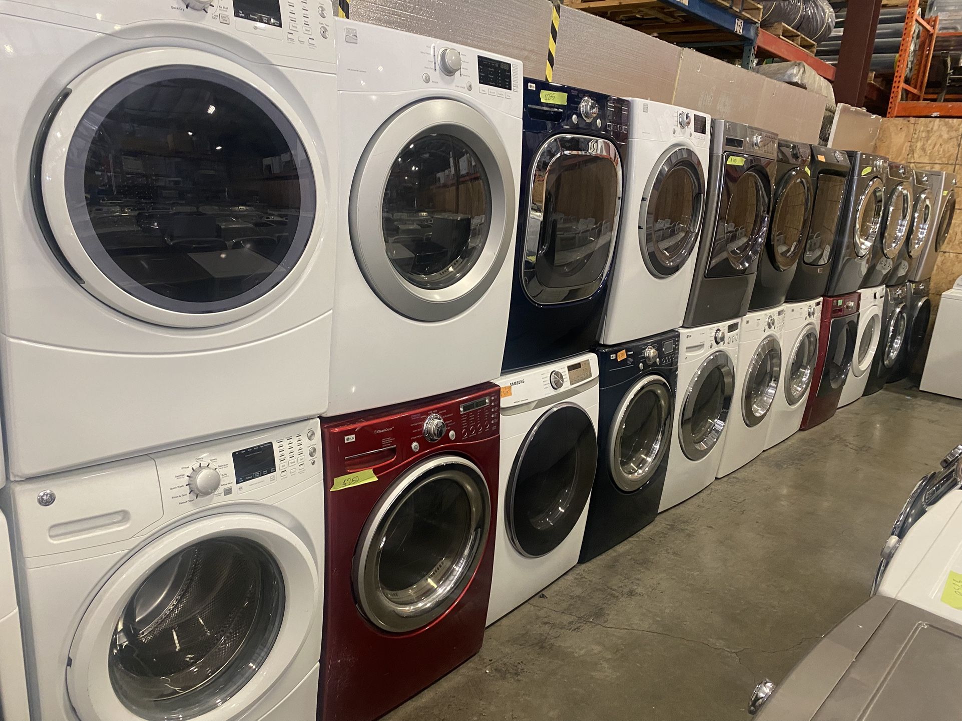 FRONT LOAD DRYER DRYERS* ELECTRIC SERVICED TESTED and CLEANED + WARRANTY