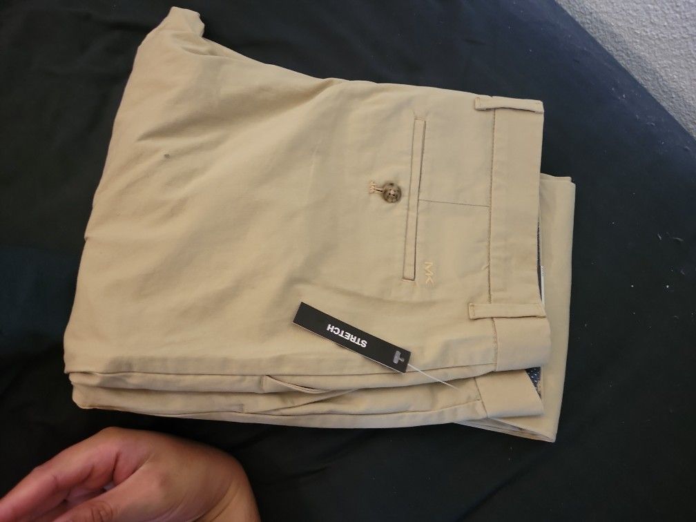 Michael Kors Slim Fit Stretch Pants W38×L32