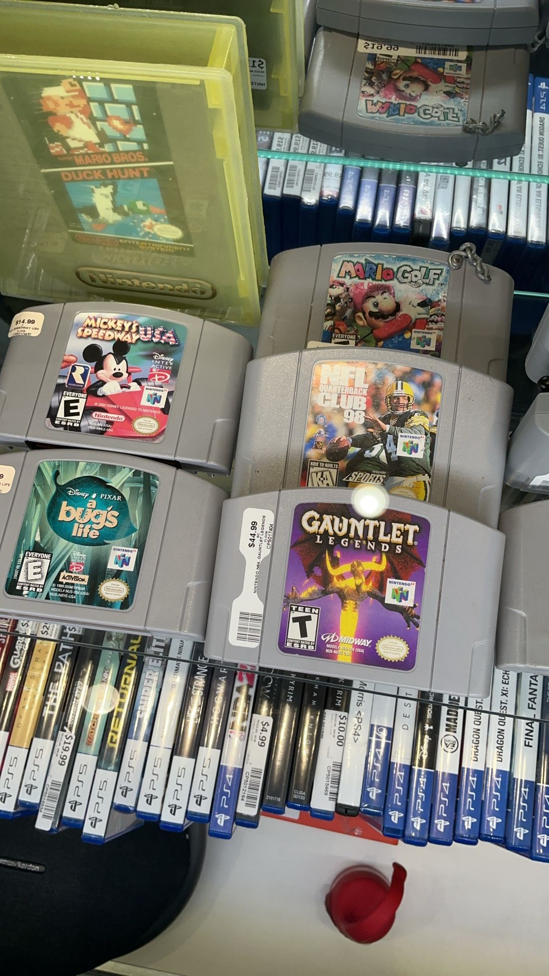 Gauntlet legends Nintendo 64 game cartridge