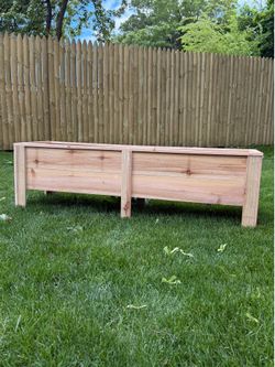 4’ cedar planter box
