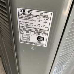 Trane XR 15 seer  3 ton condensor