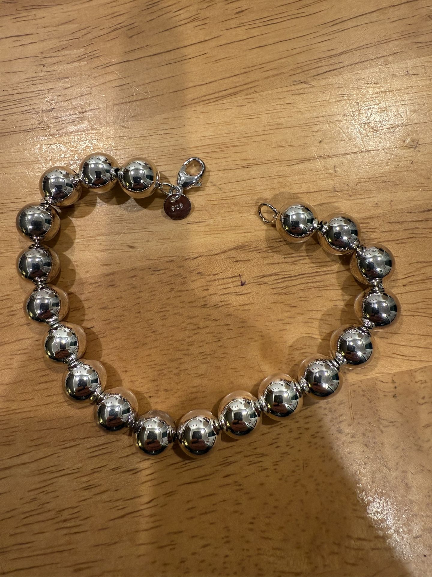 Tiffany Breads Bracelet 7 3/4” Length