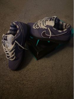 Purple lobster dunks size 11