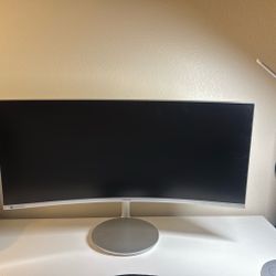 Samsung Curved Monitor 34" Thunderbolt Professional Curved Monitor with 21:9 Wide Screen