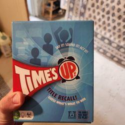 Times Up Title Recall Board Game