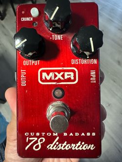 Mxr custom badass 78 distortion